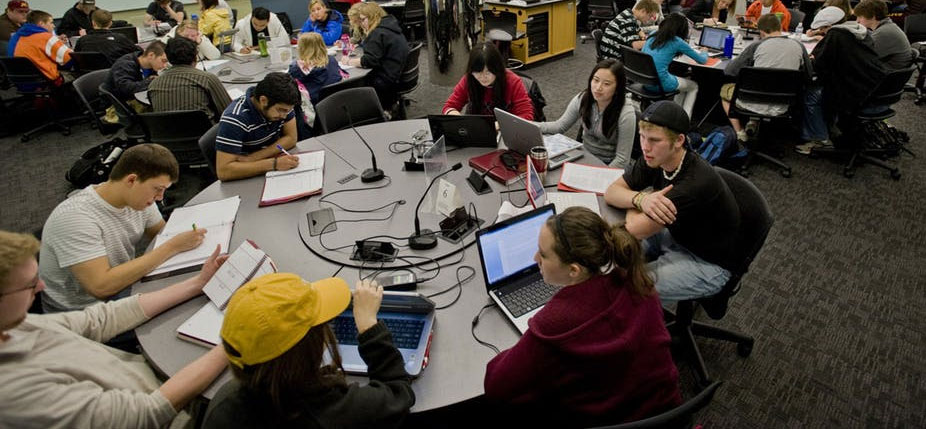 Classe inversée de biologie à l'université du Minnesota © Classeinversee.com