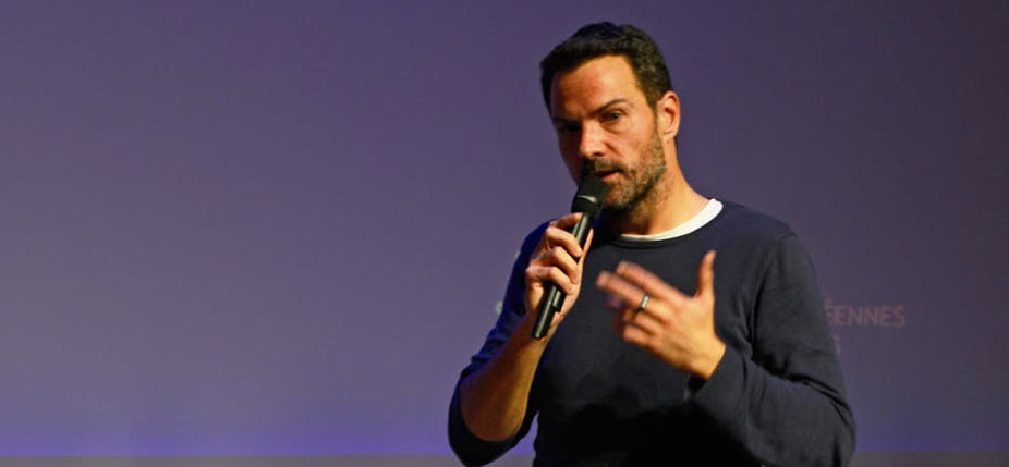 Jérôme Kerviel le 5 novembre 2017, à l'événement Popfinance Crowdfunding. © Max Malafosse / Wikimedia, CC BY-SA