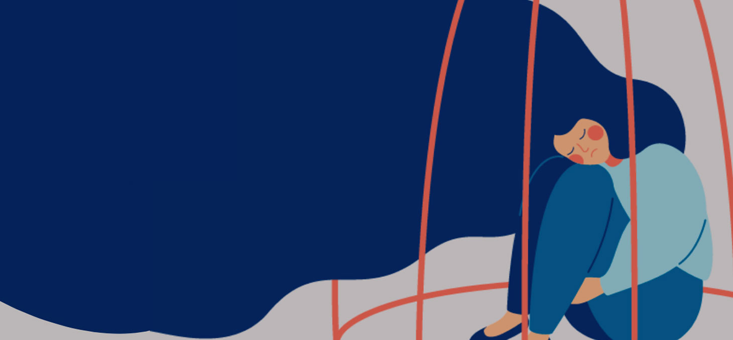 Image de couverture du webdocumentaire "Entre 4 murs". © École de journalisme de Grenoble