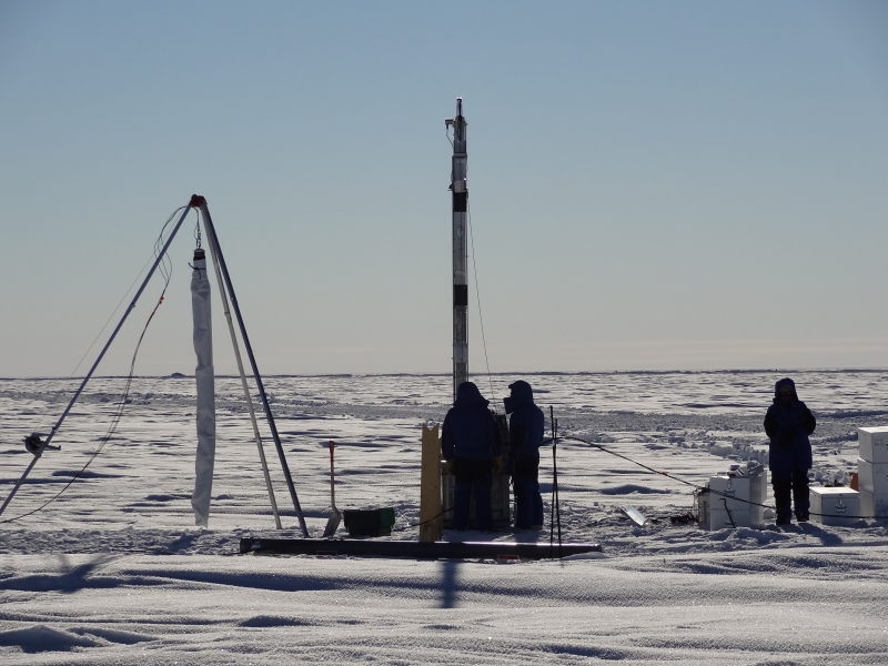 Site LOCK-IN en Antarctique central © Jérôme Chappellaz, CNRS/IGE/IPEV