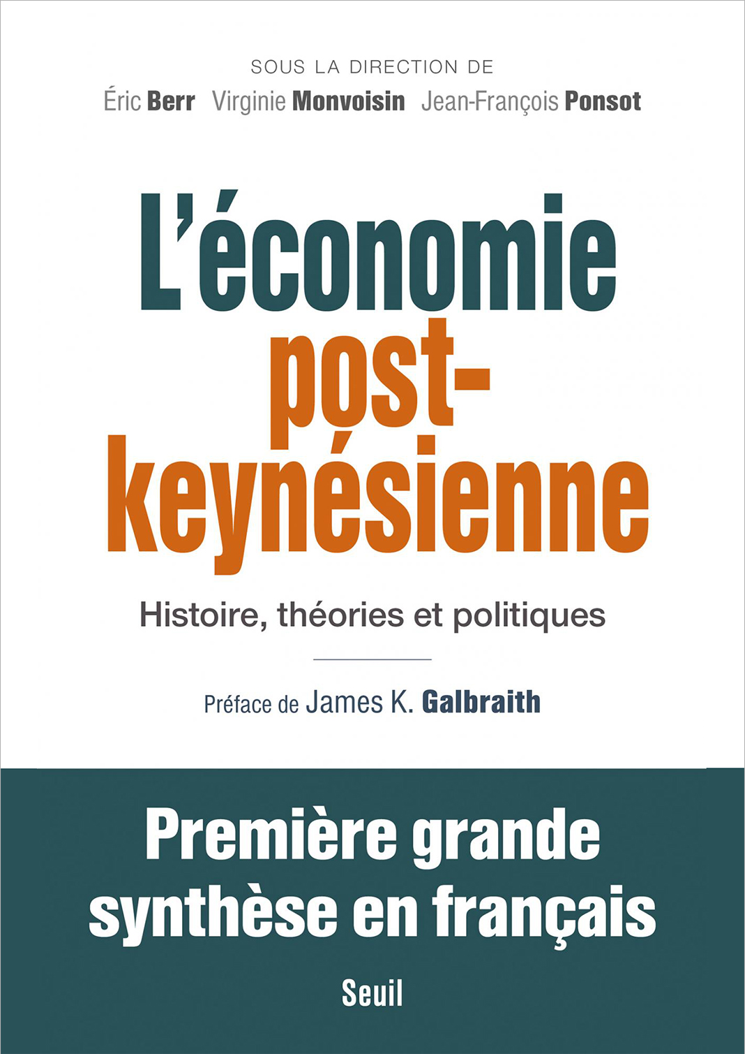 Couverture de l'ouvrage "L'économie post-keynésienne"