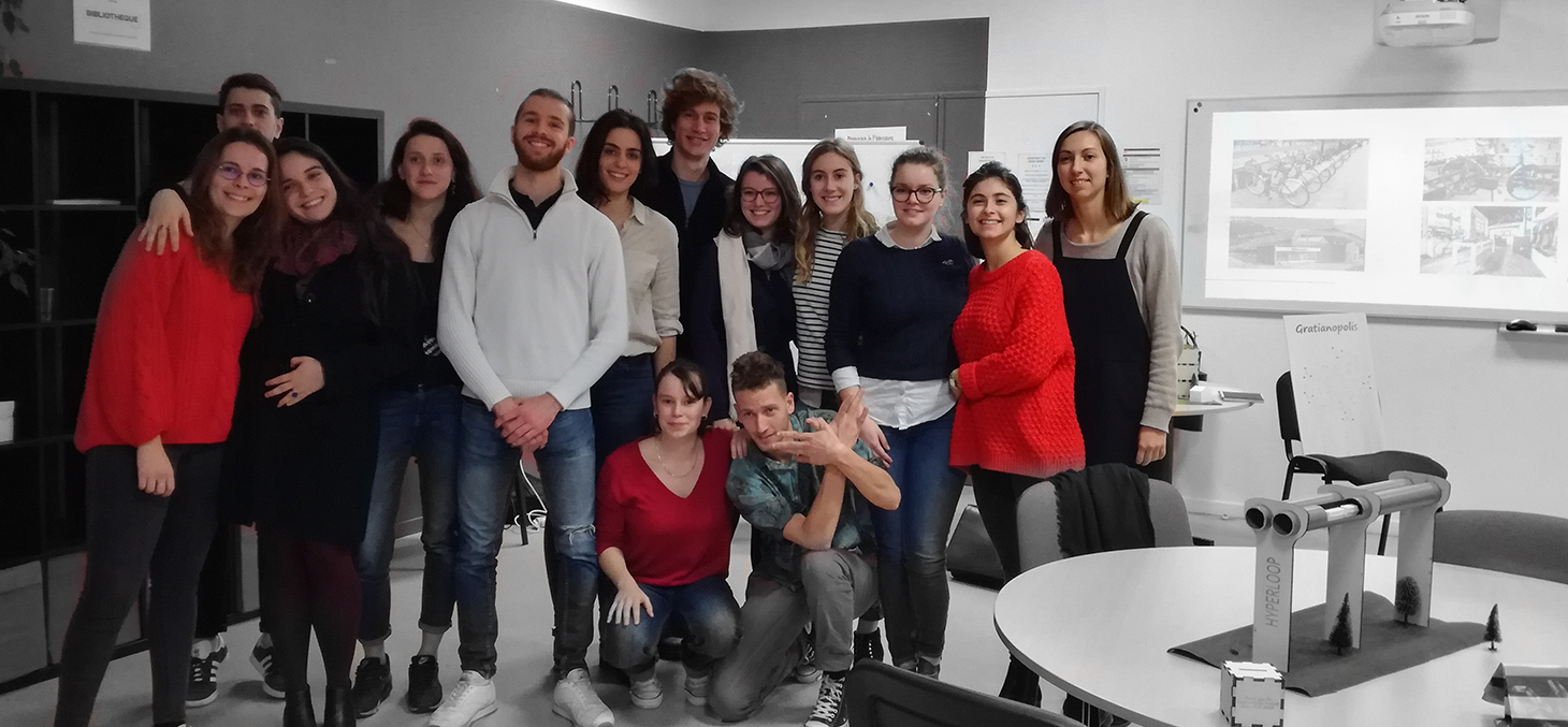 Les étudiants de Master "Administration et action publique, technique, sciences et décisions" de Sciences Po Grenoble