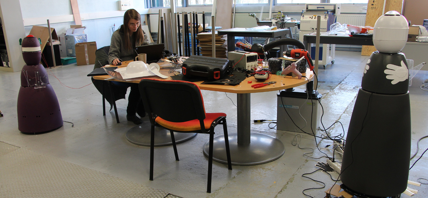 Le robot RobAIR au fablab